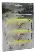 3 Adet Set 11.5cm 23gr.Silikon Balık sahte Yem SasiYem Rapala Lures YapayYem JigYem Maket Balık - 1