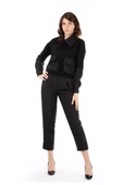 Modatalika Fermuarlı Yaka Detaylı Pantolon Alt-Üst Takım thumbnail 8