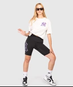 Ral Sport New York Yankees Kadın Kısa Crop T-shirt - 5