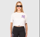 Ral Sport New York Yankees Kadın Kısa Crop T-shirt - 1