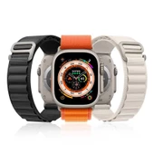 Apple Watch Ultra 49mm Zore KRD-74 Hasır Kordon - 11