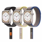 Vendas Apple Watch 42mm Zore KRD-77 Hasır Kordon - 7