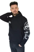 Erkek Oversize Kapüşonlu Sweatshirt 6738 BGL-ST02311 thumbnail 4