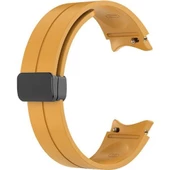 Gpack Samsung Galaxy Watch 5 44mm Kordon Düz Silikon Mıknatıslı HS24 - 5