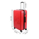 Biggdesign Cats Kırmızı Orta Boy 24" Valiz - 12
