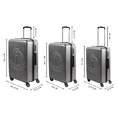 Biggdesign Ocean Gri Orta Boy 24" Valiz - 5