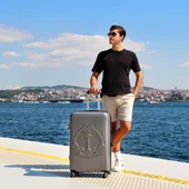 Biggdesign Ocean Gri Orta Boy 24" Valiz - 11