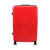Biggdesign Cats Kırmızı Kabin Boy 20" Valiz - 1