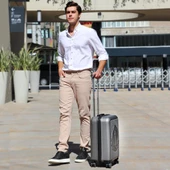 Biggdesign Ocean Gri Orta Boy 24" Valiz - 10