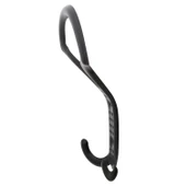 Noktalı Portmanto Vestiyer Duvar Askısı Metal Dolap Elbise Askılığı Siyah (5 ADET) - 3