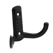 Noktalı Vestiyer Duvar Askısı Dolap Elbise Askılığı Siyah Metal Askı (100 ADET) - 2