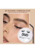 Duo Brow Soap Soapkaş Sabitleyici Şekillendirici 3d Sabun Kaş Kremi + Fırça Şık Bir Görünüm - 2