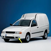 VW Caddy 1996-2003 Ön Tampon Sol Sis Farı Lambası 6K5941701A thumbnail 1