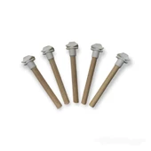 10cm Uzunluğunda Tahta Tünek (10mm, Bekar Tüneği) - 5 Adet - 2