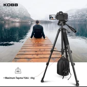 Kobb Kbl20t 160Cm Su Terazili Profesyonel Alüminyum Lazer Tripod - 7