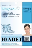 DERMAL Sıkılaştırıcı, Nemlendirici, Yumuşatıcı Hiyalüronik Asit Kolajen Maske X10 Adet - 1