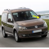 VW Caddy 2011-2015 Sol Ön Çamurluk Köşe Oluk Plastiği 2K5819447B - 1