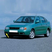 VW Polo Classic 1996-2002 Ön Tampon Sağ Sis Farı Lambası 6K5941702A - 1