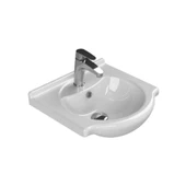 Turkuaz Cerastyle Nil Etajerli Banyo Lavabo 45x43 cm thumbnail 1