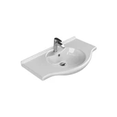 Turkuaz Cerastyle Nil Etajerli Banyo Lavabo 85*50 cm thumbnail 1