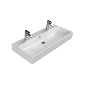 Turkuaz Cerastyle Pinto Etajer Uyumlu Banyo Lavabo 100*47 cm - 1