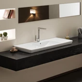 Turkuaz Cerastyle Porto D Etajer Uyumlu Lavabo 125*48 cm - 3