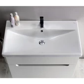 Turkuaz Cerastyle Elite Etajer Uyumlu Damlalıklı Lavabo 90*45 cm - 3