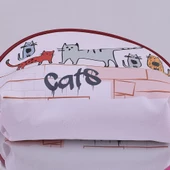 Biggdesign Cats Deri Makyaj Çantası - 7