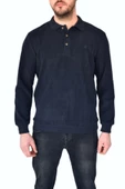 Erkek Büyük Beden Polo Yaka Sweatshirt 2260-BTL BGL-ST02353 thumbnail 6