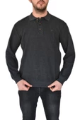 Erkek Büyük Beden Polo Yaka Sweatshirt 2260-BTL BGL-ST02353 thumbnail 7