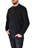 Erkek Büyük Beden Polo Yaka Sweatshirt 2260-BTL BGL-ST02353 thumbnail 8