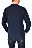 Erkek Büyük Beden Sıfır Yaka Sweatshirt 2268-BTL  BGL-ST02355 thumbnail 12