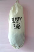 Çift Lastikli  Naturel Keten Plastic Bags Baskılı Poşetlik - 3