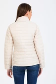 Kinetix SN659 Basıc Padded Coat Ekru Günlük Kadın Şişme Mont - 4