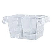 İkili Balık Yavruluk, Balık Yavruluğu 9,5x20x10cm (Bölmeli, Vantuzlu )1 Ad. - 1