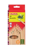 Herlitz Natural 24lü Kuru Boya 60524 8660524 - 1