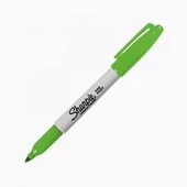 Sharpie Permanent Fine Yuvarlak Uç Limon Yeşili 2 Adet - 1