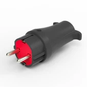 Fetih F-207 K Erkek Fiş Topraklı Kauçuk - 1