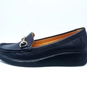 Janestt Kadın Deri Loafer Ayakkabı 145-15-747 - 3