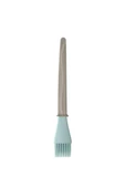 Bakglad Silikon Spatula + Yumurta Hamur Pasta Fırçası Bej Mavi 26 Cm - 4
