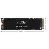 Crucial P5 Plus 1TB SSD m.2 NVMe CT1000P5PSSD8 - 1