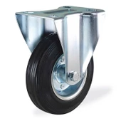 Kama Tablalı 100x30 mm Teker Poliamid Burçlu Ağır Yük Tekeri - 5