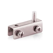 Cam Tutucu Etejer U Tipi Cam Raf Ahşap Menteşesi Nikel - 3