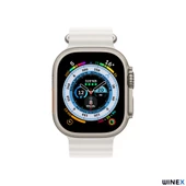 Winex Watch 8 Ultra Max Amoled Ekran Android İos HarmonyOs Uyumlu Üç Kordonlu Akıllı Saat Beyaz - 2