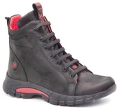 MAMMAMİA 4040 Siyah Nubuk Kadın Bot thumbnail 1