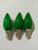 hagiki (1 Adet) LED 1 WATT YEŞİL E 14 DUY GECE LAMBASI AMPULÜ 50/60 Hz. 220 volt (1 Adet) - 1