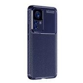 Xiaomi Mi 12T Pro Kılıf Zore Negro Karbon Tasarım Silikon Kılıf thumbnail 3