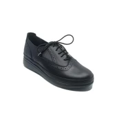 Janestt Kadın Deri Casual Ortapedik Taban Oxford Ayakkabı 266-45045 - 1