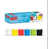 Akrilik Boya Seti Let's Acrylic Colors 6 Lı Set 6x25 Ml Akrilik Boya Seti 1 Paket - 1