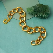 Uzay Yolu 14 Ayar Altın Bileklik thumbnail 4